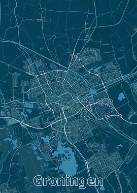 Groningen City Map