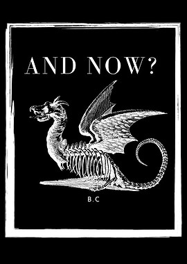 Dragon Skeleton Illustration