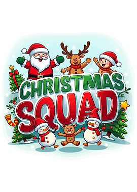 Christmas Squad Illustration