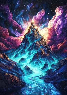 Cosmic Mountain Peak