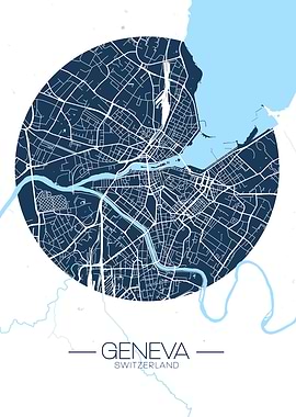 Geneva City Map