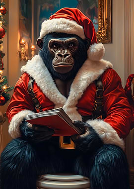 Santa Gorilla