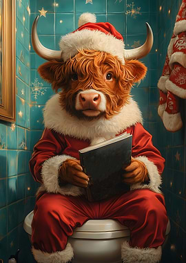 Santa Cow Reading
