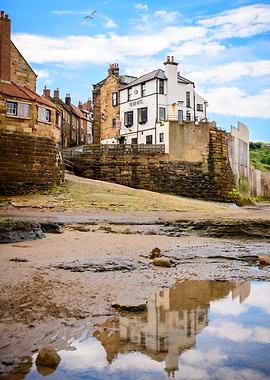 English Coastal Old Village
