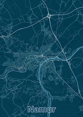 Namur City Map