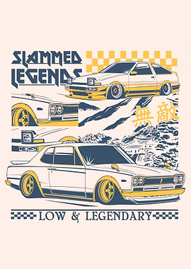 Slammed Legends JDM Cars