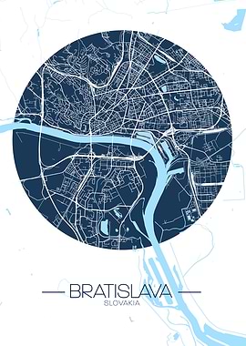 Bratislava City Map