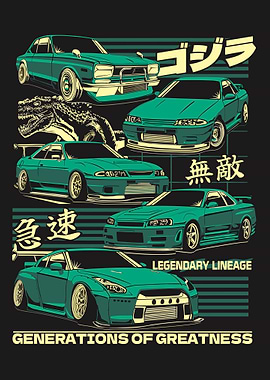 Nissan Skyline Generations
