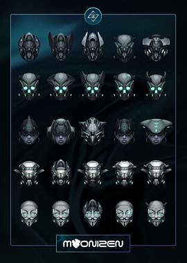 Moonizen: Genesis Helmets