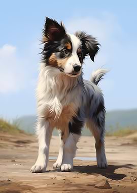 Australian Shepherd Puppy