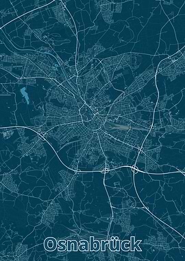 Osnabrück City Map