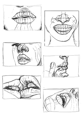 Lip Sketches