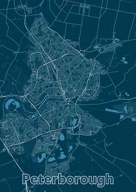 Peterborough City Map