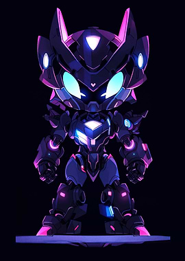 Cybernetic Mech Warrior