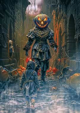 Pumpkin Head Monster