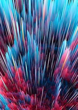 Abstract Bat Nebula - Natural