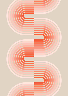 Abstract Rainbow Pattern