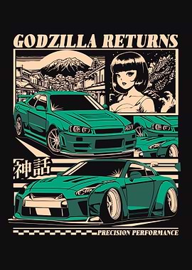 Godzilla Returns: JDM Cars