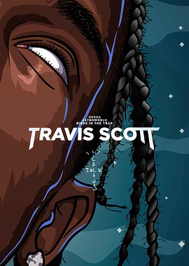 Travis Scott Portrait