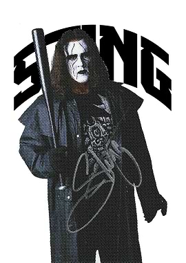 Sting Wrestling Poster
