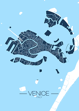 Venice City Map