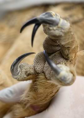 Sharp eagle-owl Bird Talons
