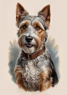 Dog Portrait Painting