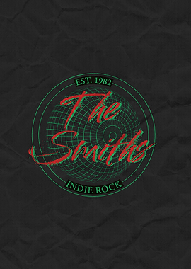 The Smiths Indie Rock Poster