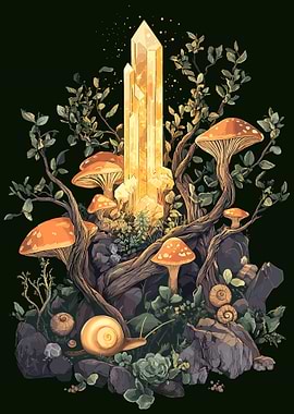 Naturecore Crystal Forest