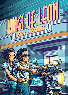 Kings of Leon Concert Poster