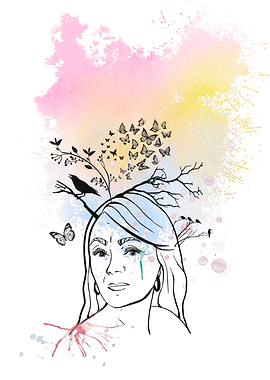 Modern Line Art Portrait