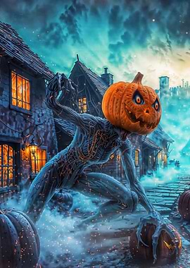 Pumpkin Head Monster