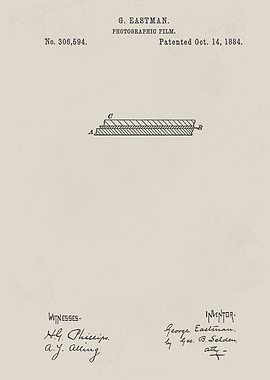 Eastman Photographic Film Patent