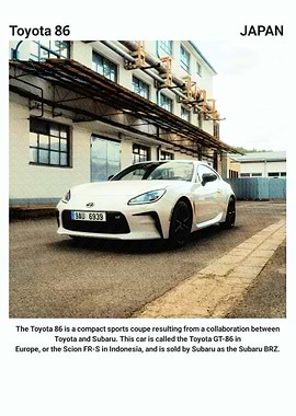 Toyota 86 Sports Coupe