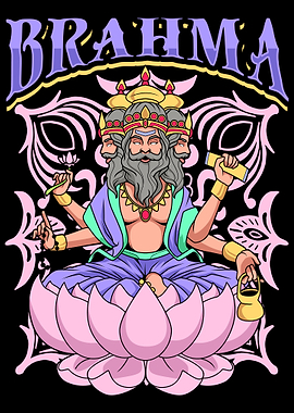 Brahma Hindu Deity Hindu god