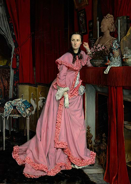 Portrait Of The Marquise De Miramon