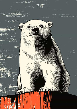 Endangered Animals: The Frightened Polar Bear