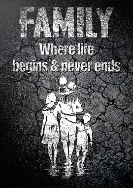 Family Quote Wall Art