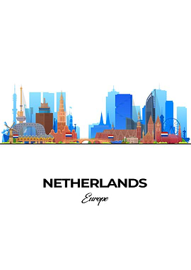 Netherlands Skyline