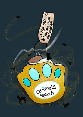 Magical Potion - Animals Speech - Fantasy Art