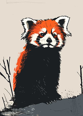 Endangered Animals: The Sad Red Panda