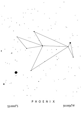 Phoenix Constellation modern and minimal