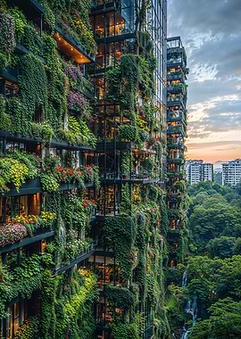 Vertical Garden Building