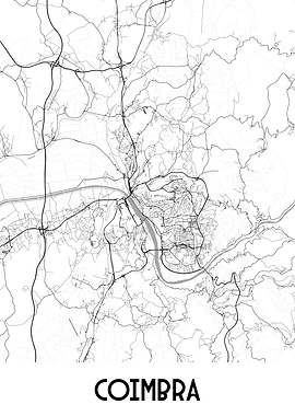 Coimbra City Map