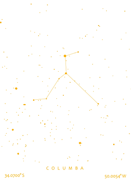 Columba Constellation golden theme