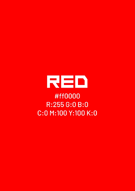 Red Color Code
