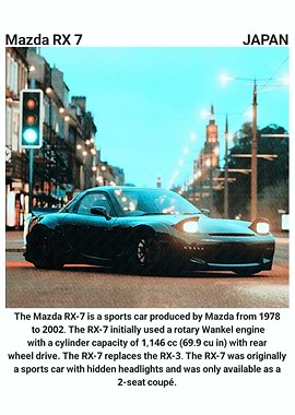Mazda RX-7 Sports Car