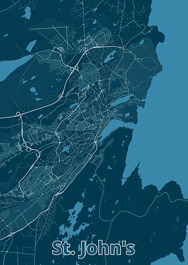 St. John's City Map