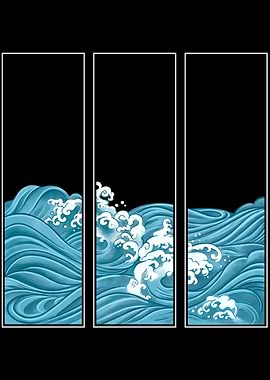 Japanese Wave Art Print