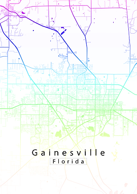 Gainesville Florida Map